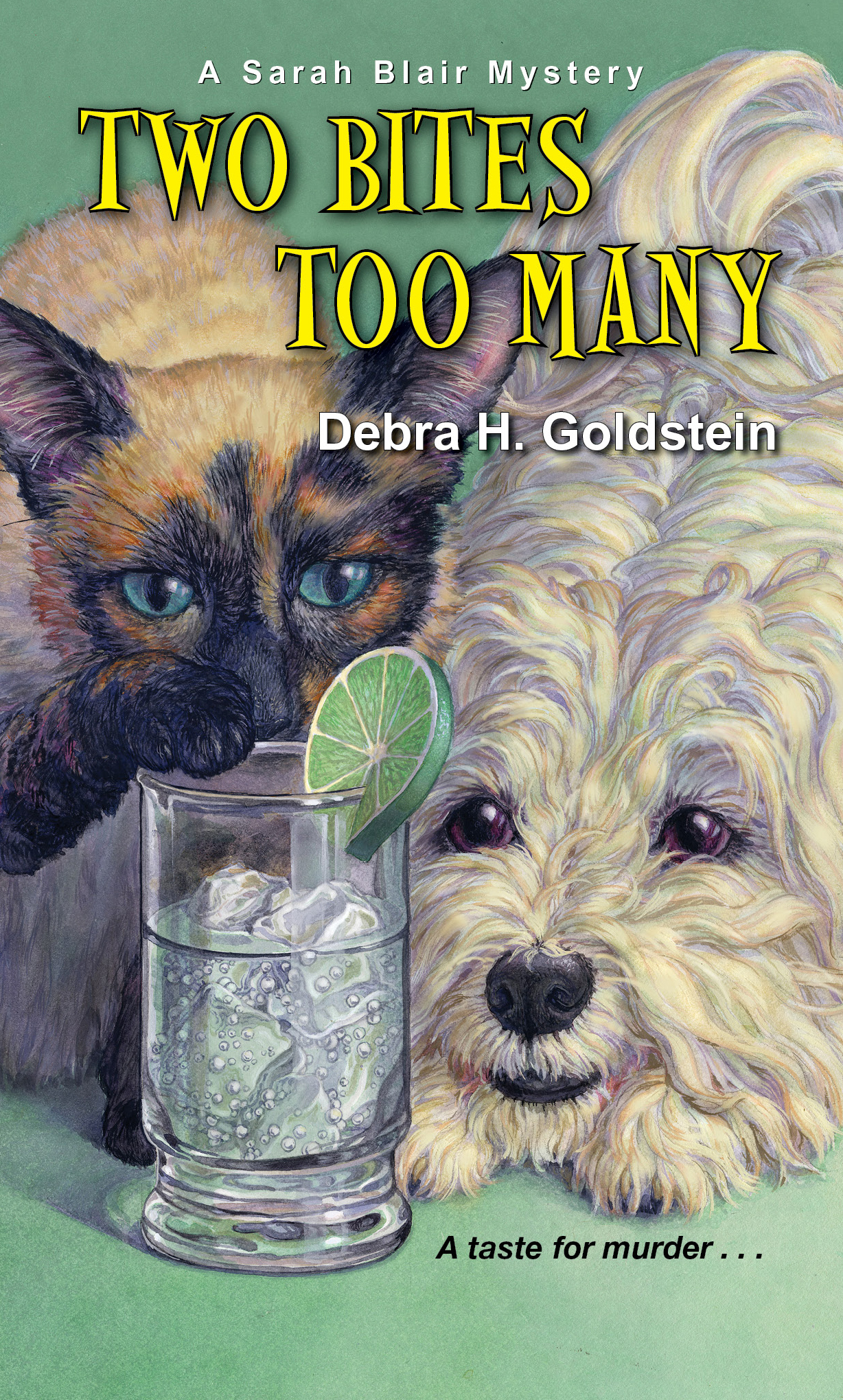Cover of Two Bites Too Many by Debra H. Goldstein Cover of Two Bites Too Many by Debra H. Goldstein